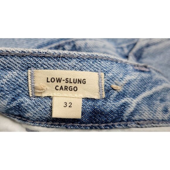 Madewell Women's Size 32 Jeans Low Slung Cargo - Picture 6 of 7